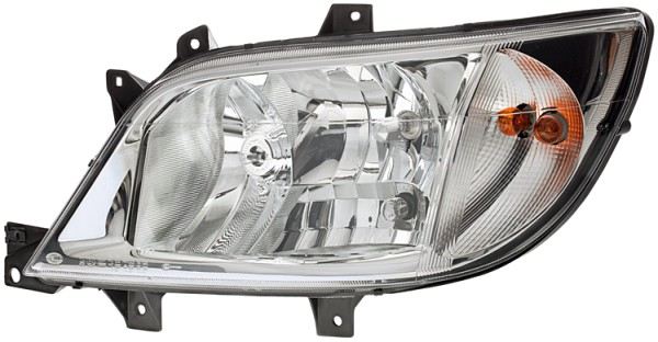 Phare Gauche Conducteur Pour Mercedes Sprinter W906 2006-2013 - Projecteur Avant Halogène Avec Moteur, Sans Antibrouillard - 7