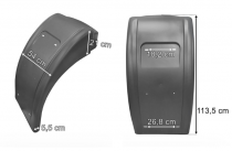 AILE GARDE-BOUE ARRIERE CABINE RENAULT KERAX DXI