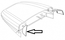 ALLONGEMENT DEFLECTEUR ARRIERE DROIT DAF XF105