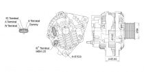 ALTERNATEUR RVI MIDLUM DXI