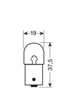 Ampoule BA15d  24V / 5W