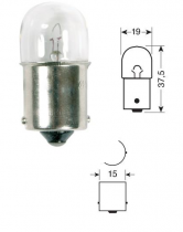 Ampoule graisseur  R10W 24V