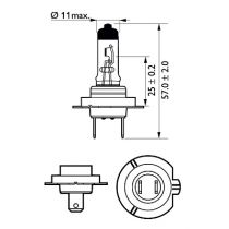 Ampoule H7 12 V 55 W longLife Vision