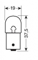 Ampoule R5W 24V / 5W 