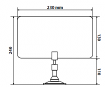 Antenne télé omnidirectionnelle 360°