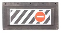 BAVETTE GARDE-BOUE AVEC SIGLE 400X400 mm 