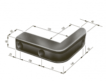 Butoir  200 X 200 X  50 mm