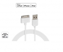 Cble APPLE 30 pin + 1 port USB 3000 mA
