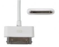 Câble APPLE 30 pin + 1 port USB 3000 mA