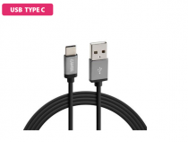 Câble USB type C + 1 port USB 3000 mA