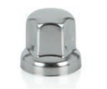 Cache-crou en acier inoxydable brillant 32 mm