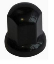 Cache crou en plastique noir 33 mm - FIN DE SERIE