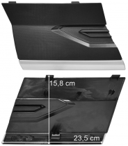 CACHE INFERIEUR DROIT DE GRILLE DE CALANDRE DAF CF E6-XF-XG-XG+