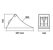 Cale de roue DIN76051-E53