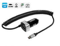 Chargeur 1 micto USB et 1 port USB 2400 mA