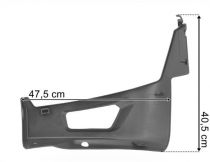 COIN PARE-CHOCS DROIT AVEC AB RENAULT gamme D