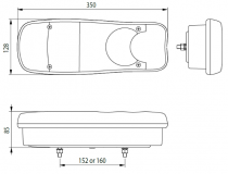 FEU ARRIERE DROIT Renault Master/Mascott, Opel Movano, Nissan Interstar/NV400