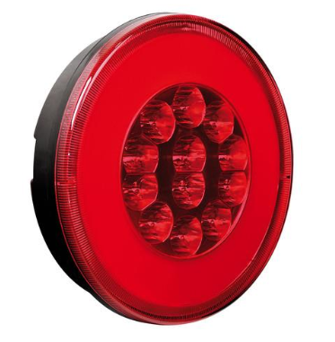 FEU ARRIERE rond 29 LEDS et boitier de support