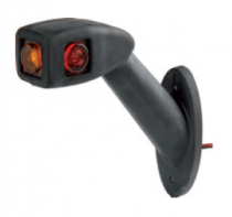 Feu corne &agrave; led tricolore c&ocirc;t&eacute; chauffeur