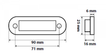 FEU LED ENCASTRABLE