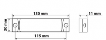 FEU REFLECHISSANT 3 LED