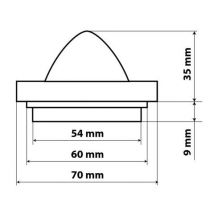 FEUX ENCOMBREMENT LED