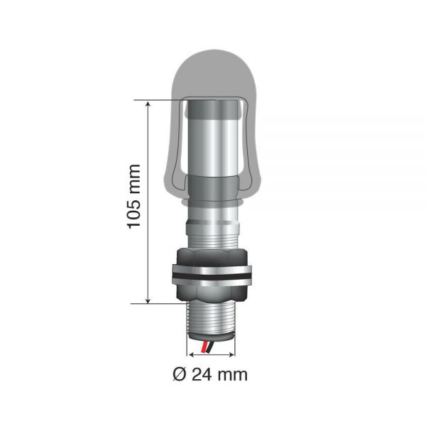 Support de gyrophare DIN insertion Filet de vis – CUSTOM SERVICES