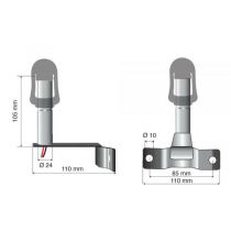 FIXATIONS DIN DE GYROPHARES