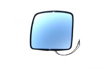 Glace de rtroviseur grand angle chauffante