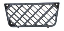 Grille plastique centrale de marche-pied