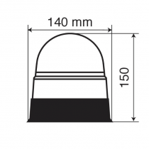 GYROPHARE 140 X 150 mm 