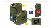 JERRYCANS MILITAIRES EN PLASTIQUE