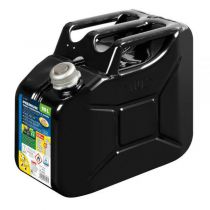 JERRYCANS PREMIUM CARBURANT NOIR EN METAL