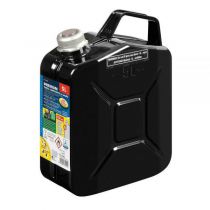 JERRYCANS PREMIUM CARBURANT NOIR EN METAL