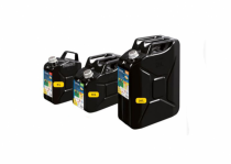 JERRYCANS PREMIUM CARBURANT NOIR EN METAL