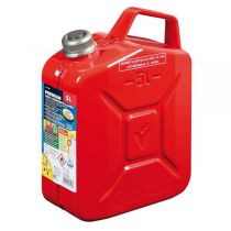 JERRYCANS PREMIUM CARBURANT ROUGE EN METAL