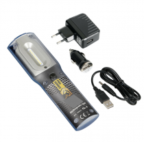 LAMPE DE TRAVAIL RECHARGEABLE flexible 12/24 / 230V