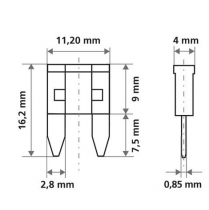 LOT 10 MICRO-FUSIBLES A LAMES