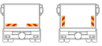LOT 2 BALISAGES REFLECHISSANTS pour camions