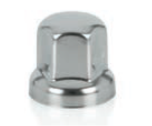 Lot De 10 Cache-écrous De Roue Pour Camion - Bleu, Dimensions Ø33 Mm, Hauteur 54,5 Mm