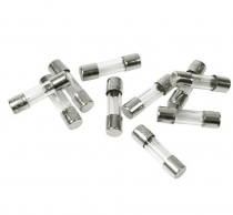Lot de 6 fusibles en verre faible intensit