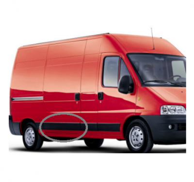 Poignée De Porte Coulissante Extra Large Pour Fiat Ducato, Peugeot Boxer, Citroën Jumper (à Partir De 2006) - Nylon Renforcé Fibre De Verre