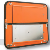 PANNEAU ORANGE POUR PLAQUE CHIFFREE