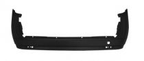 PARE-CHOCS ARRIERE NOIR  FIAT DOBLO - OPEL COMBO (OUVERTURE 2 PORTES)