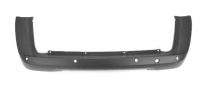 PARE-CHOCS ARRIERE NOIR AVEC TROUS ASSISTANCE DE STATIONNEMENT POUR VEHICULE A HAYON FIAT FIORINO - COMBI