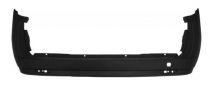 PARE-CHOCS ARRIERE NOIR FIAT DOBLO - OPEL COMBO (OUVERTURE 2 PORTES )