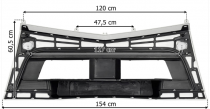 PARE-CHOCS central apprete pour MERCEDES ACTROS MP4