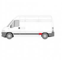 PASSAGE DE ROUE ARRIERE GAUCHE FIAT DUCATO, CITROEN JUMPER I et PEUGEOT BOXER