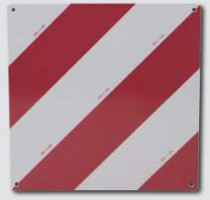 PLAQUE DE SIGNALISTION AVANT ou ARRIERE pour grands vhicules