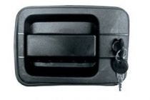 Poigne de porte avec cl